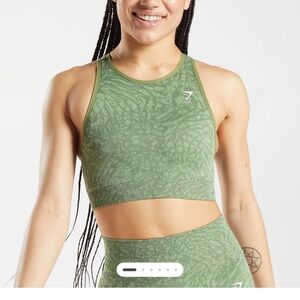 Woman’s size small Gymshark Green Sports Bra